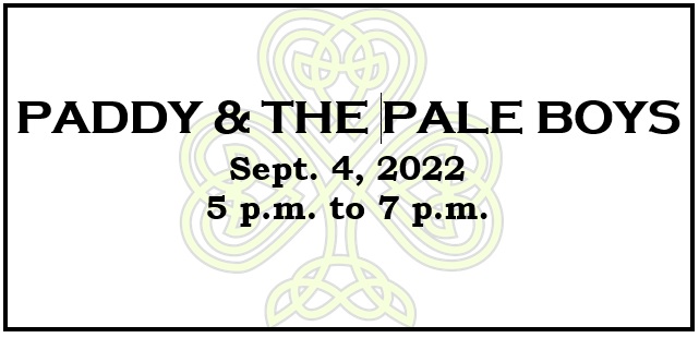 Paddy and the Pale Boys 4 Sept 2022