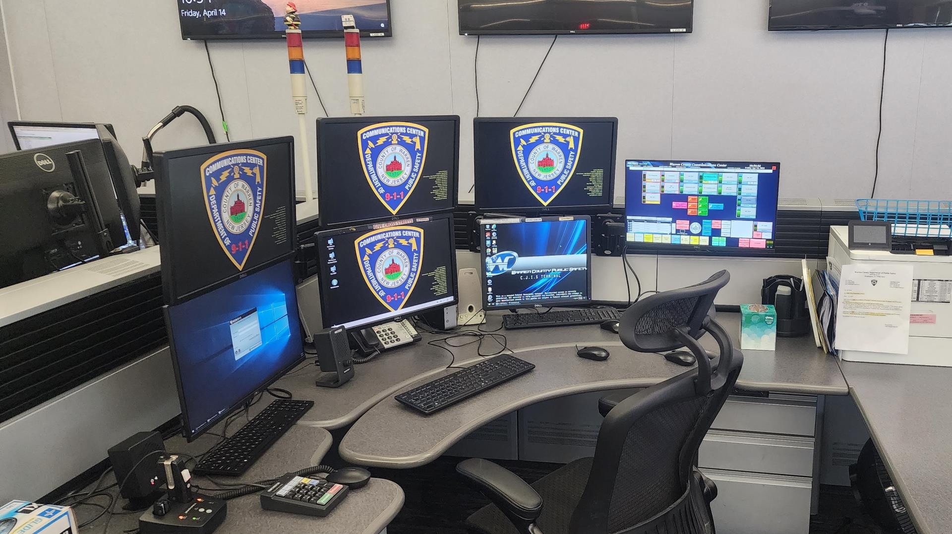 911 work station